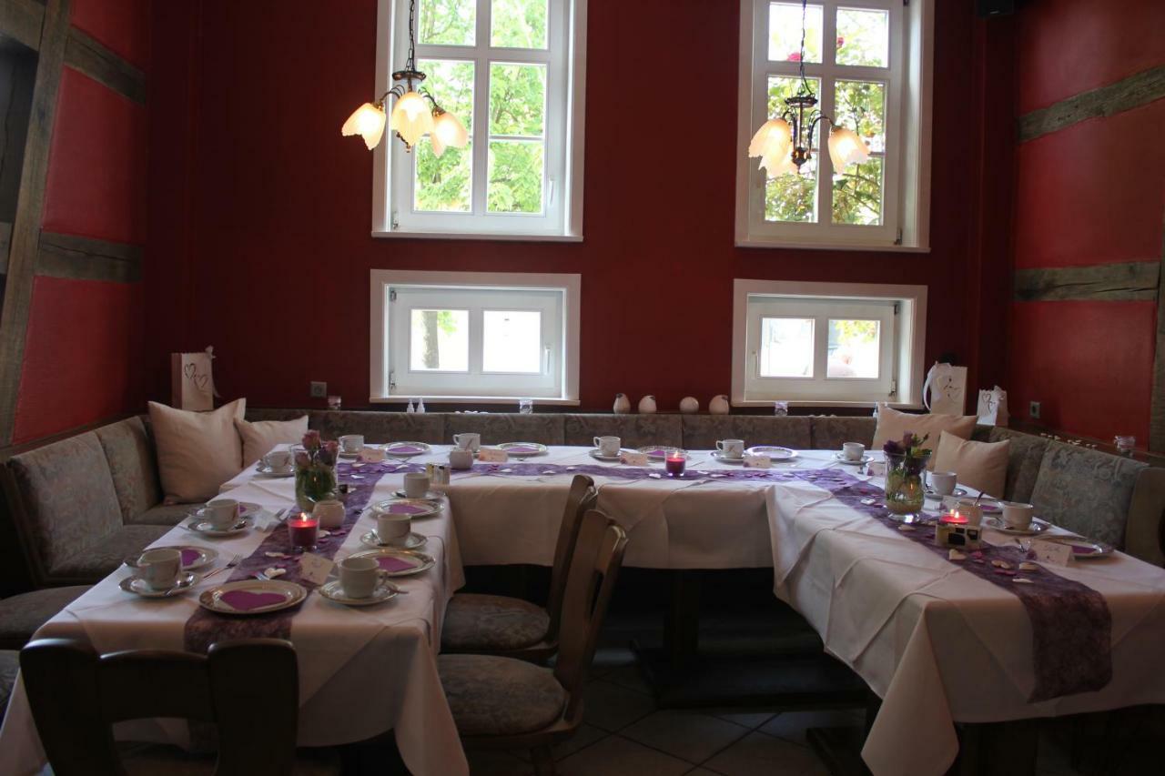Hotel Alte Posthalterei Creuzburg Esterno foto