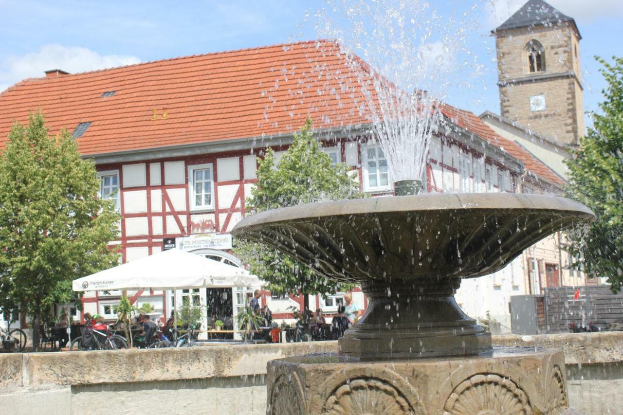 Hotel Alte Posthalterei Creuzburg Esterno foto